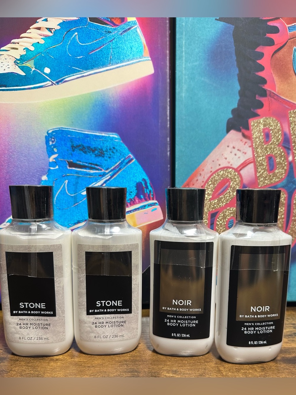 Men Body Works 4 piece Lotion Bundle